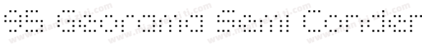95 Georama Semi Condensed字体转换